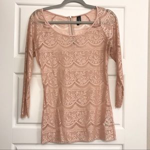 Blush Marciano blouse